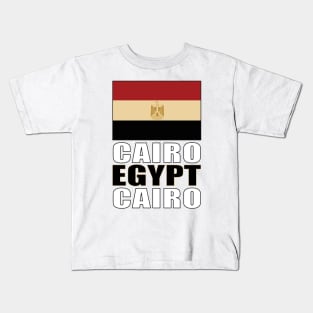 Flag of Egypt Kids T-Shirt